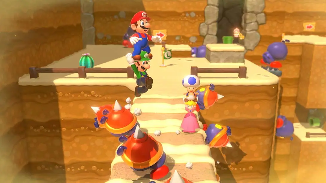 马里奥3D世界+酷霸王之怒 Super Mario 3D World + Bowsers Fury 游戏截图